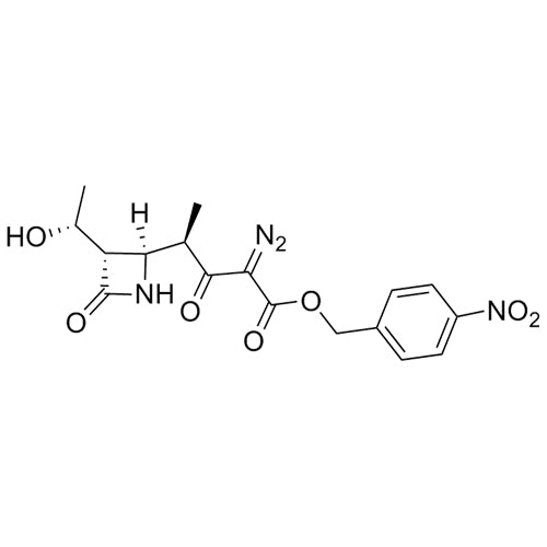 (R)-4-nitrobenzyl 2-diazo-4-((2R,3S)-3-((R)-1-hydroxyethyl)-4-oxoazetidin-2-yl)-3-oxopentanoate