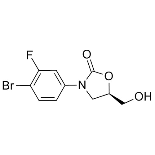 (5R)-3-(4-Bromo-3-fluorophenyl)-5-(hydroxymethyl)-2-oxazolidinone