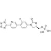 (R)-(3-(3-fluoro-4-(6-(1-methyl-1H-tetrazol-5-yl)pyridin-3-yl)phenyl)-2-oxooxazolidin-5-yl)methyl dihydrogen phosphate