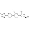 (R)-5-(chloromethyl)-3-(3-fluoro-4-(6-(2-methyl-2H-tetrazol-5-yl)pyridin-3-yl)phenyl)oxazolidin-2-one
