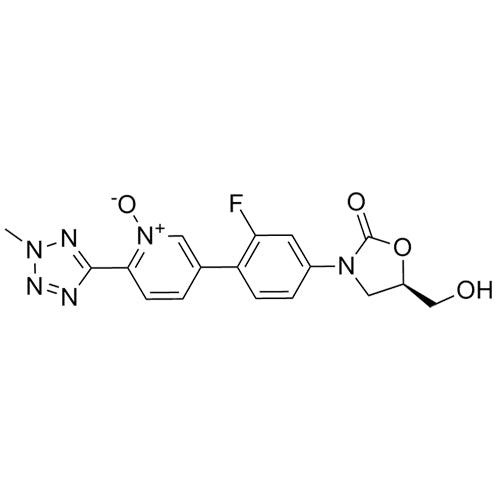(R)-5-(2-fluoro-4-(5-(hydroxymethyl)-2-oxooxazolidin-3-yl)phenyl)-2-(2-methyl-2H-tetrazol-5-yl)pyridine 1-oxide