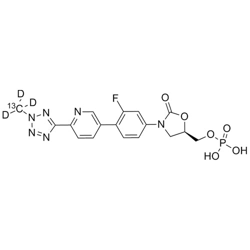 Tedizolid-13C-d3 Phosphate