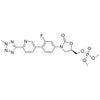 (R)-(3-(3-fluoro-4-(6-(2-methyl-2H-tetrazol-5-yl)pyridin-3-yl)phenyl)-2-oxooxazolidin-5-yl)methyl dimethyl phosphate