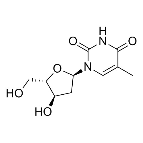 1-((2R,4R,5S)-4-hydroxy-5-(hydroxymethyl)tetrahydrofuran-2-yl)-5-methylpyrimidine-2,4(1H,3H)-dione
