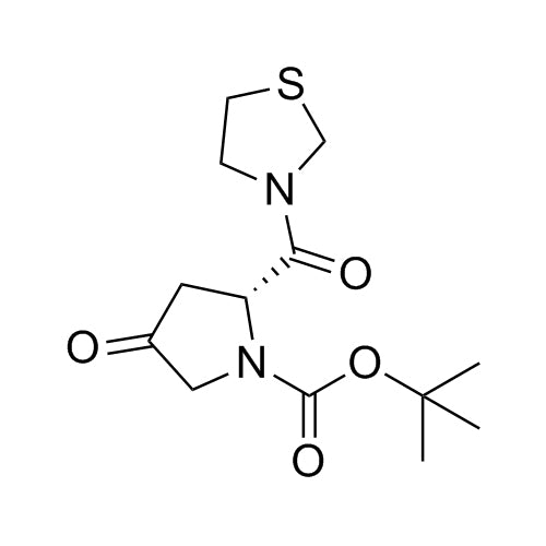 (R)-tert-butyl 4-oxo-2-(thiazolidine-3-carbonyl)pyrrolidine-1-carboxylate