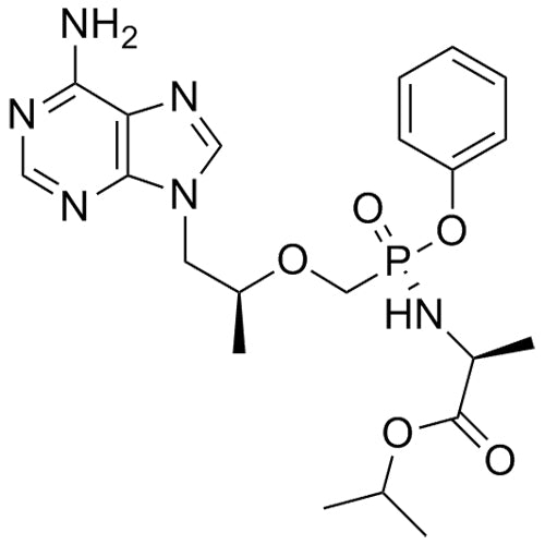 (S)-isopropyl 2-(((R)-((((S)-1-(6-amino-9H-purin-9-yl)propan-2-yl)oxy)methyl)(phenoxy)phosphoryl)amino)propanoate
