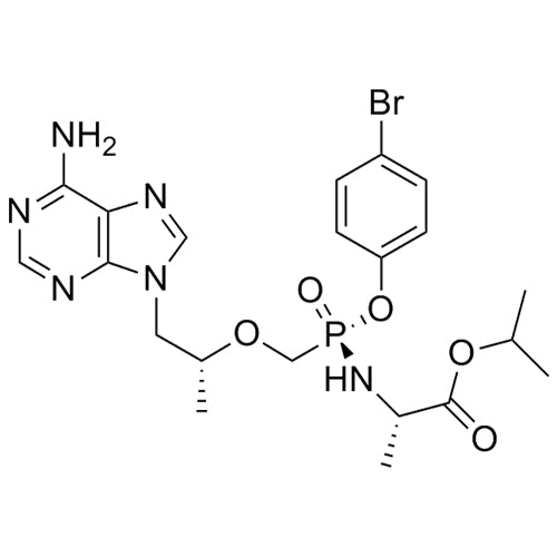 (S)-isopropyl 2-(((S)-((((R)-1-(6-amino-9H-purin-9-yl)propan-2-yl)oxy)methyl)(4-bromophenoxy)phosphoryl)amino)propanoate
