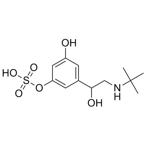 3-(2-(tert-butylamino)-1-hydroxyethyl)-5-hydroxyphenyl hydrogen sulfate