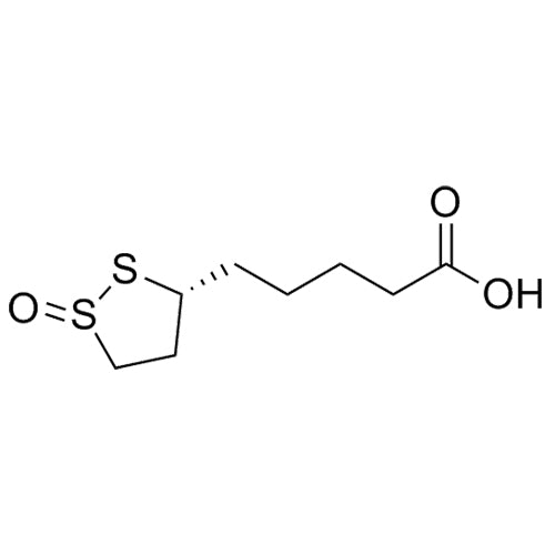 5-((3R)-1-oxido-1,2-dithiolan-3-yl)pentanoic acid