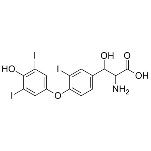 2-amino-3-hydroxy-3-(4-(4-hydroxy-3,5-diiodophenoxy)-3-iodophenyl)propanoic acid