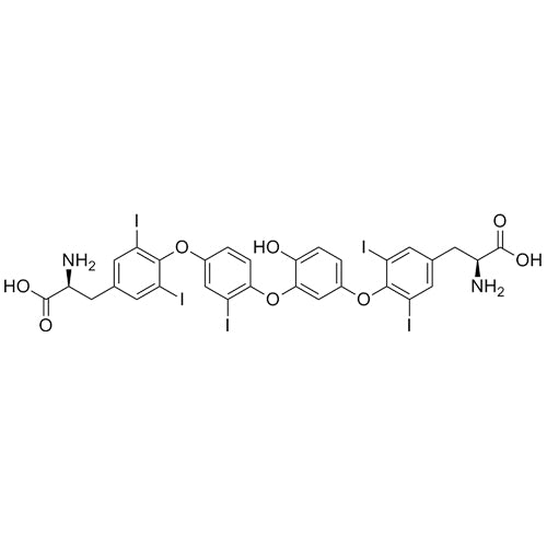 (S)-2-amino-3-(4-(4-(5-(4-((S)-2-amino-2-carboxyethyl)-2,6-diiodophenoxy)-2-hydroxyphenoxy)-3-iodophenoxy)-3,5-diiodophenyl)propanoic acid
