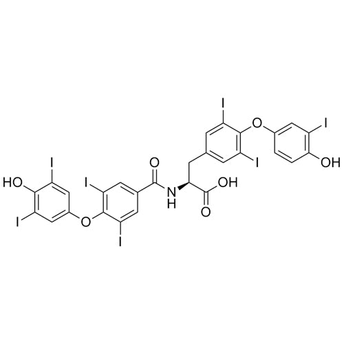 (S)-2-(4-(4-hydroxy-3,5-diiodophenoxy)-3,5-diiodobenzamido)-3-(4-(4-hydroxy-3-iodophenoxy)-3,5-diiodophenyl)propanoic acid