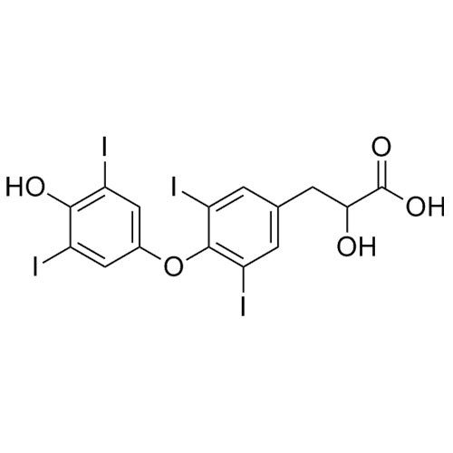 2-hydroxy-3-(4-(4-hydroxy-3,5-diiodophenoxy)-3,5-diiodophenyl)propanoic acid