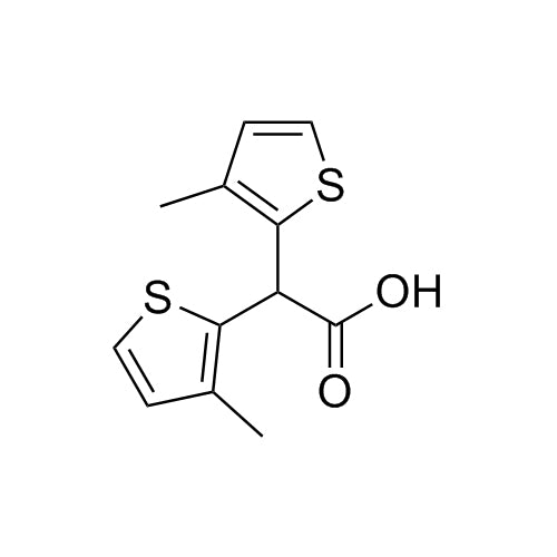 2,2-bis(3-methylthiophen-2-yl)acetic acid