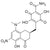 (S)-4-((8-(dimethylamino)-5-hydroxy-6-nitro-4-oxo-1,2,3,4-tetrahydronaphthalen-2-yl)methyl)-2,5-dihydroxy-3,6-dioxocyclohexa-1,4-dienecarboxamide