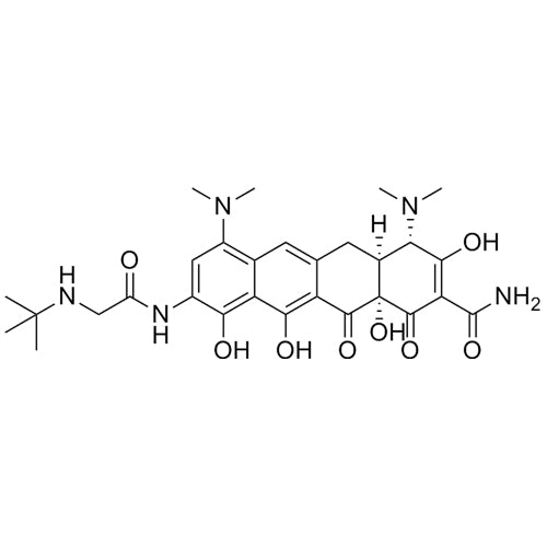 (4S,4aS,12aS)-9-(2-(tert-butylamino)acetamido)-4,7-bis(dimethylamino)-3,10,11,12a-tetrahydroxy-1,12-dioxo-1,4,4a,5,12,12a-hexahydrotetracene-2-carboxamide