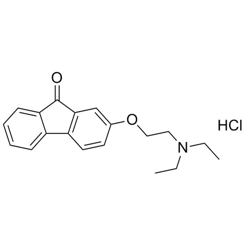 2-(2-(diethylamino)ethoxy)-9H-fluoren-9-one hydrochloride
