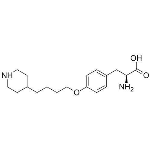 (S)-2-amino-3-(4-(4-(piperidin-4-yl)butoxy)phenyl)propanoic acid