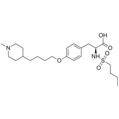 (S)-2-(butylsulfonamido)-3-(4-(4-(1-methylpiperidin-4-yl)butoxy)phenyl)propanoic acid