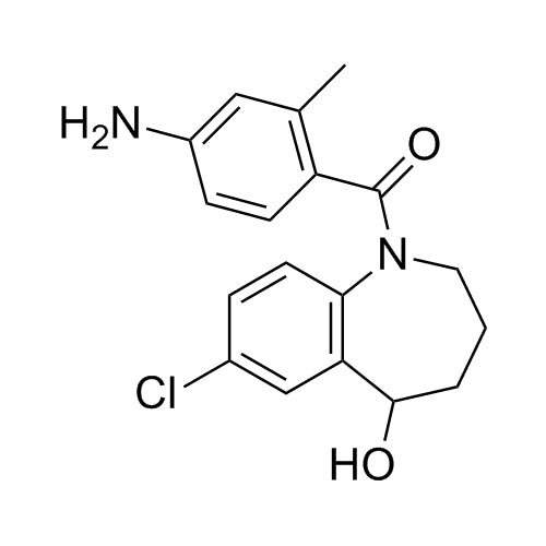 (4-amino-2-methylphenyl)(7-chloro-5-hydroxy-2,3,4,5-tetrahydro-1H-benzo[b]azepin-1-yl)methanone