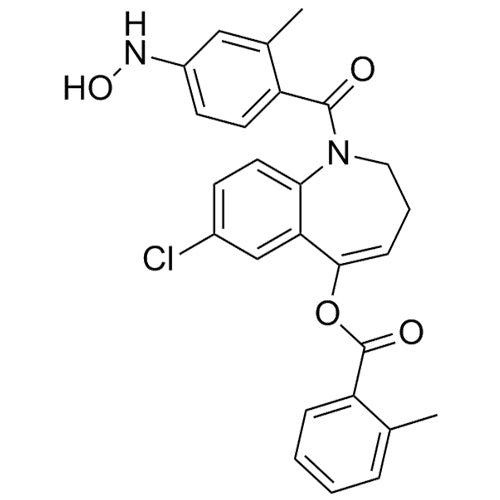7-chloro-1-(4-(hydroxyamino)-2-methylbenzoyl)-2,3-dihydro-1H-benzo[b]azepin-5-yl 2-methylbenzoate