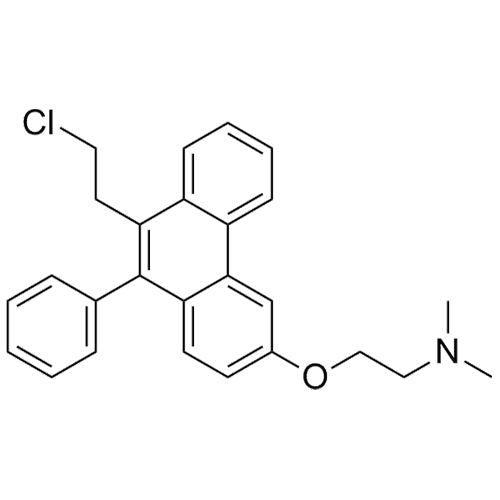 2-((9-(2-chloroethyl)-10-phenylphenanthren-3-yl)oxy)-N,N-dimethylethanamine