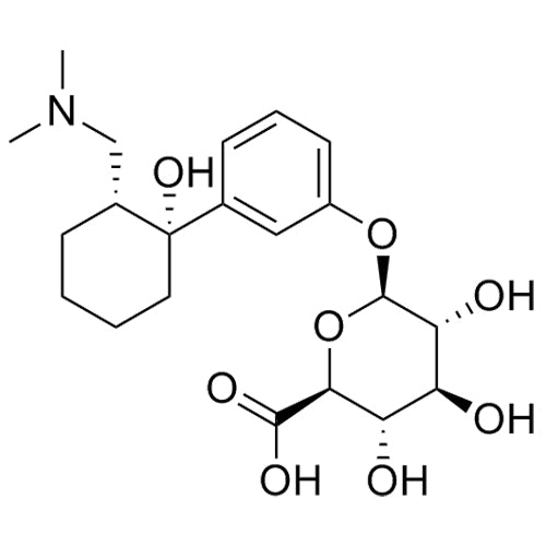 O-Desmethyl Tramadol Glucuronide Acetate (Mixture of Diastereomers)