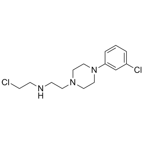 2-chloro-N-(2-(4-(3-chlorophenyl)piperazin-1-yl)ethyl)ethanamine
