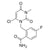 2-((6-chloro-3-methyl-2,4-dioxo-3,4-dihydropyrimidin-1(2H)-yl)methyl)-4-fluorobenzamide