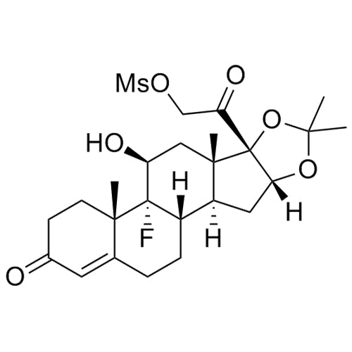 1,2-dihydro Triamcinolone 16,17-Acetonide 21-mesylate