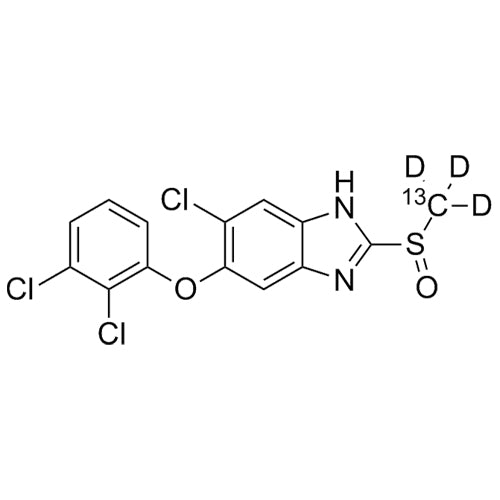 Triclabendazole S-Oxide-13C-d3