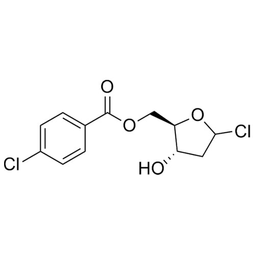 ((2R,3S)-5-chloro-3-hydroxytetrahydrofuran-2-yl)methyl 4-chlorobenzoate