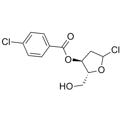 (2R,3S)-5-chloro-2-(hydroxymethyl)tetrahydrofuran-3-yl 4-chlorobenzoate