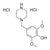 2,6-dimethoxy-4-(piperazin-1-ylmethyl)phenol dihydrochloride