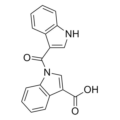 1-(1H-indole-3-carbonyl)-1H-indole-3-carboxylic acid