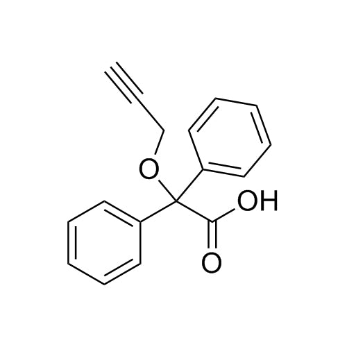 2,2-diphenyl-2-(prop-2-yn-1-yloxy)acetic acid