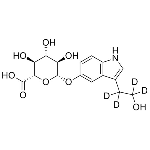 5-Hydroxy Tryptophol-O-Glucuronide-d4