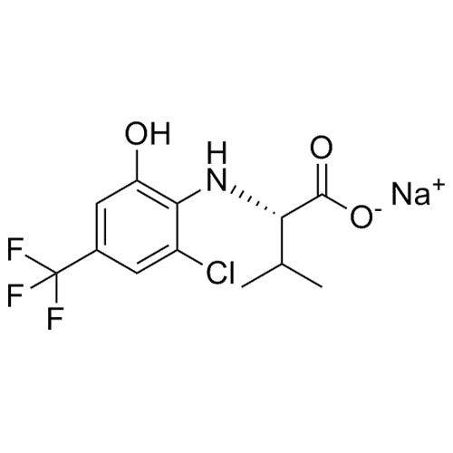 N-(6-Hydroxy-2-Chloro-4-(Trifluoromethyl)phenyl) Valine Disodium Salt