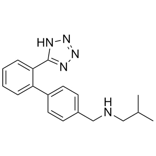 N-((2'-(1H-tetrazol-5-yl)-[1,1'-biphenyl]-4-yl)methyl)-2-methylpropan-1-amine