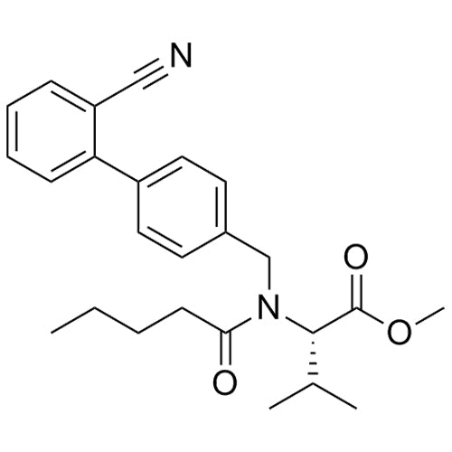 (S)-methyl 2-(N-((2'-cyano-[1,1'-biphenyl]-4-yl)methyl)pentanamido)-3-methylbutanoate