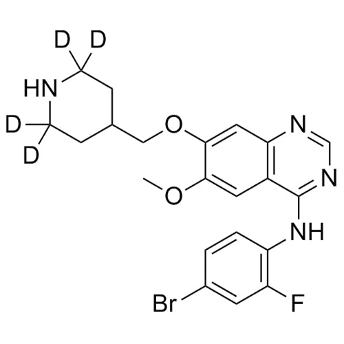 N-Demethyl Vandetanib-D4