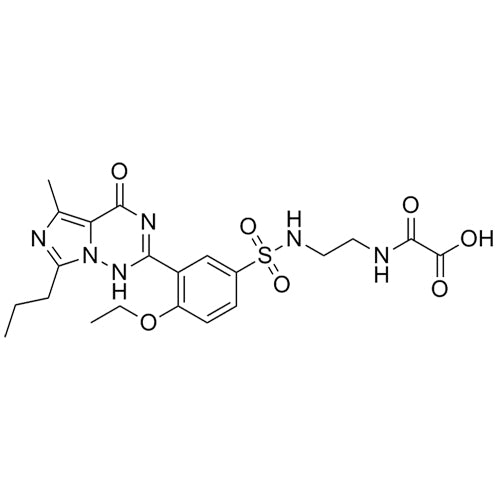 2-((2-(4-ethoxy-3-(5-methyl-4-oxo-7-propyl-1,4-dihydroimidazo[5,1-f][1,2,4]triazin-2-yl)phenylsulfonamido)ethyl)amino)-2-oxoacetic acid