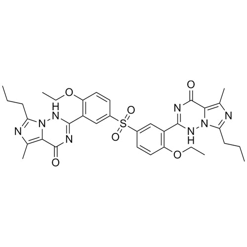 2,2'-(sulfonylbis(2-ethoxy-5,1-phenylene))bis(5-methyl-7-propylimidazo[5,1-f][1,2,4]triazin-4(1H)-one)
