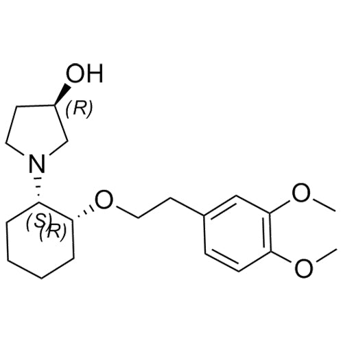 (R)-1-((1S,2R)-2-(3,4-dimethoxyphenethoxy)cyclohexyl)pyrrolidin-3-ol
