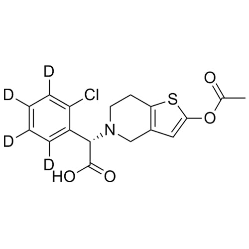 Vicagrel Carboxylic Acid-d4
