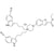 1,1-bis(4-(5-cyano-1H-indol-3-yl)butyl)-4-(2-(ethoxycarbonyl)benzofuran-5-yl)piperazin-1-ium chloride