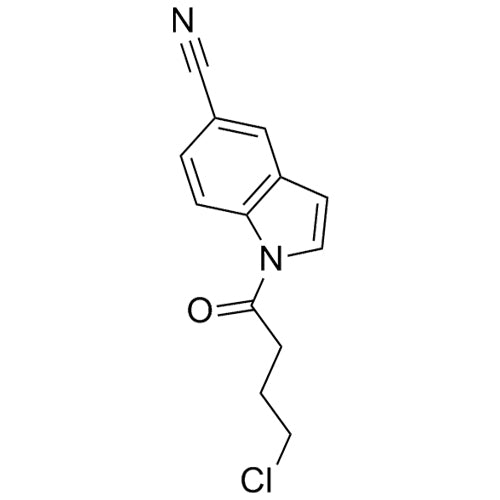 1-(4-chlorobutanoyl)-1H-indole-5-carbonitrile