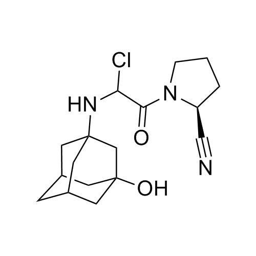 (2S)-1-(2-chloro-2-((3-hydroxyadamantan-1-yl)amino)acetyl)pyrrolidine-2-carbonitrile