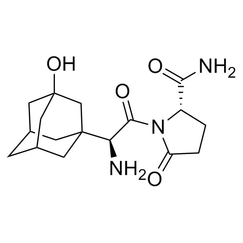 (S)-1-((S)-2-amino-2-(3-hydroxyadamantan-1-yl)acetyl)-5-oxopyrrolidine-2-carboxamide