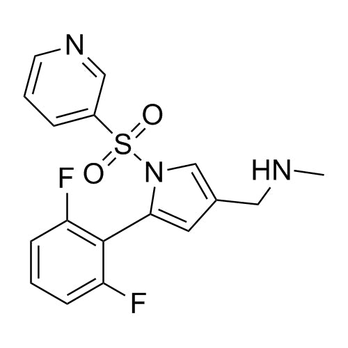 1-(5-(2,6-difluorophenyl)-1-(pyridin-3-ylsulfonyl)-1H-pyrrol-3-yl)-N-methylmethanamine